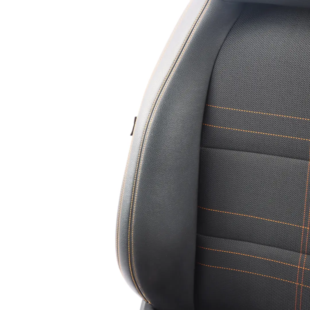 Front Seat Sport Right O/S Leather Cloth Black to Mercedes W176 with Part number A1769108401 Mercedes W176 Front Seat Sport Right O/S Leather Cloth Black - SKU A1769108401-3 - Part number A1769108401