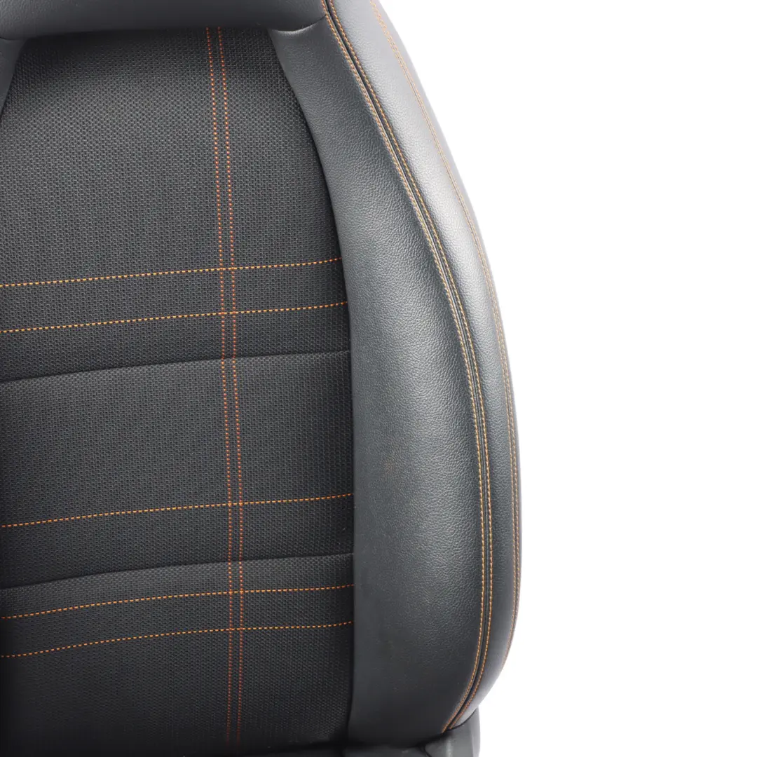 Front Seat Sport Right O/S Leather Cloth Black to Mercedes W176 with Part number A1769108401 Mercedes W176 Front Seat Sport Right O/S Leather Cloth Black - SKU A1769108401-3 - Part number A1769108401