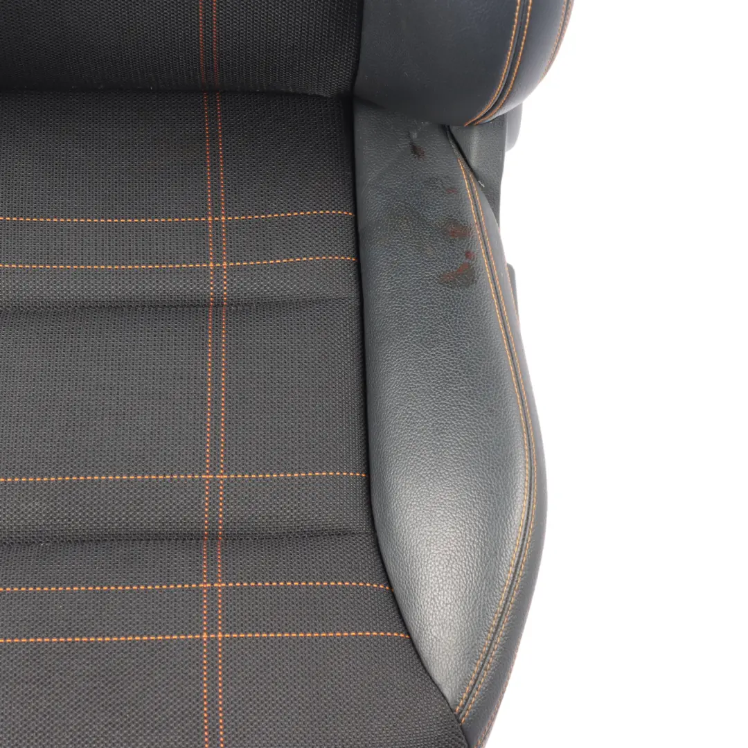 Front Seat Sport Right O/S Leather Cloth Black to Mercedes W176 with Part number A1769108401 Mercedes W176 Front Seat Sport Right O/S Leather Cloth Black - SKU A1769108401-3 - Part number A1769108401