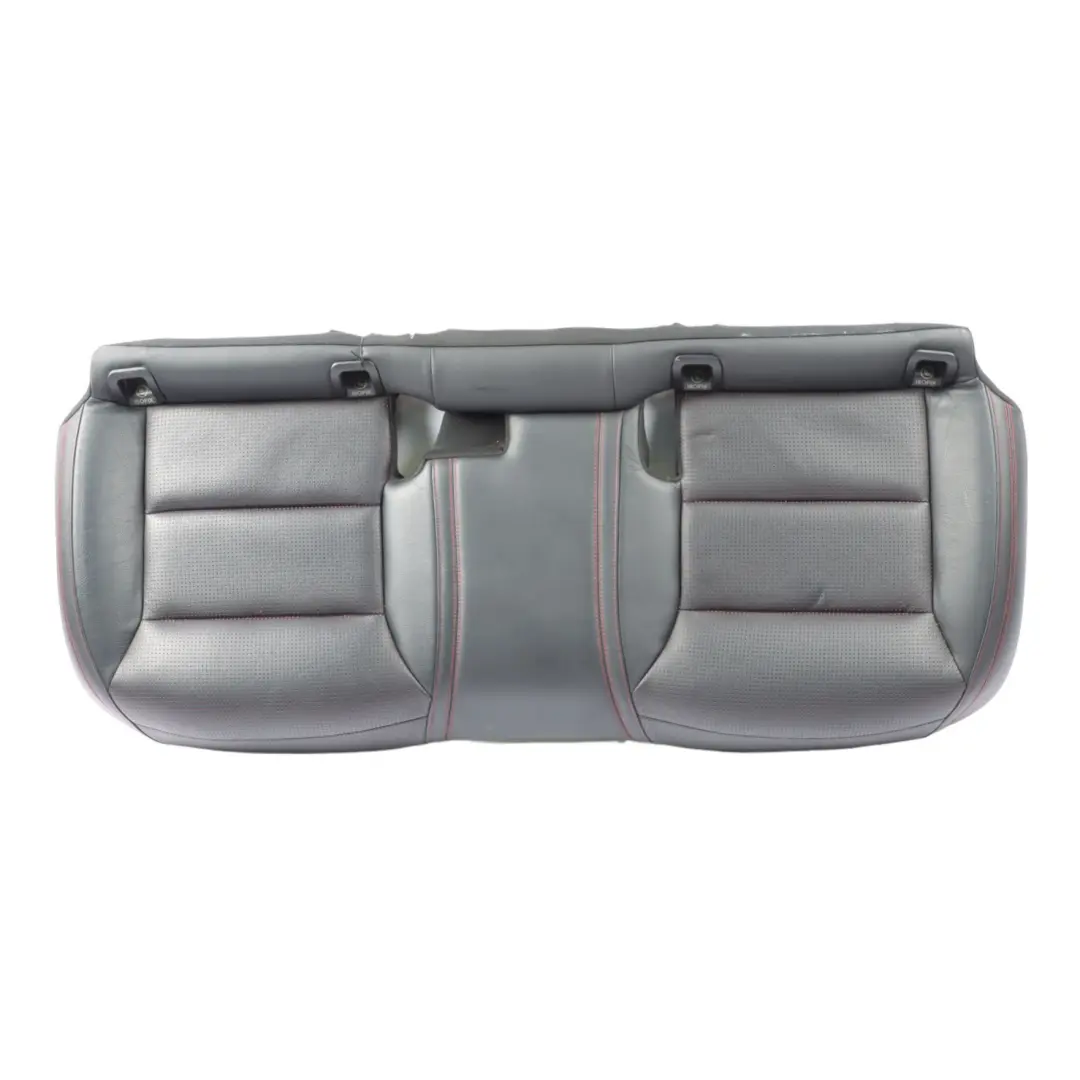 Bench Mercedes C117 W176 Couch Covering Black Leather Red Stitching to Rear Seat with Part number A1769201000 Rear Seat Bench Mercedes C117 W176 Couch Covering Black Leather Red Stitching - SKU A1769201000-1 - Part number A1769201000