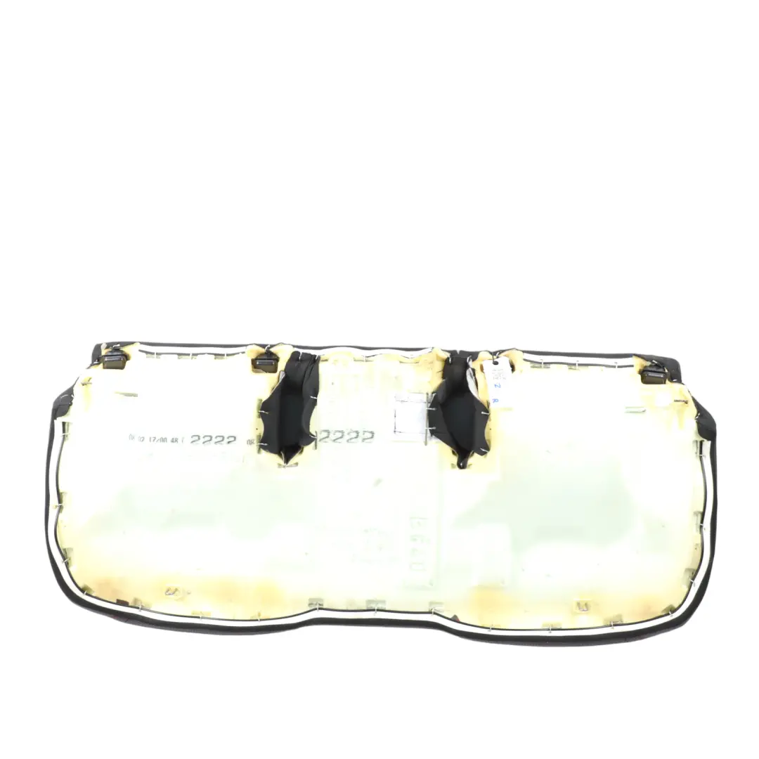 Bench Mercedes C117 W176 Couch Covering Black Leather Red Stitching to Rear Seat with Part number A1769201000 Rear Seat Bench Mercedes C117 W176 Couch Covering Black Leather Red Stitching - SKU A1769201000-1 - Part number A1769201000