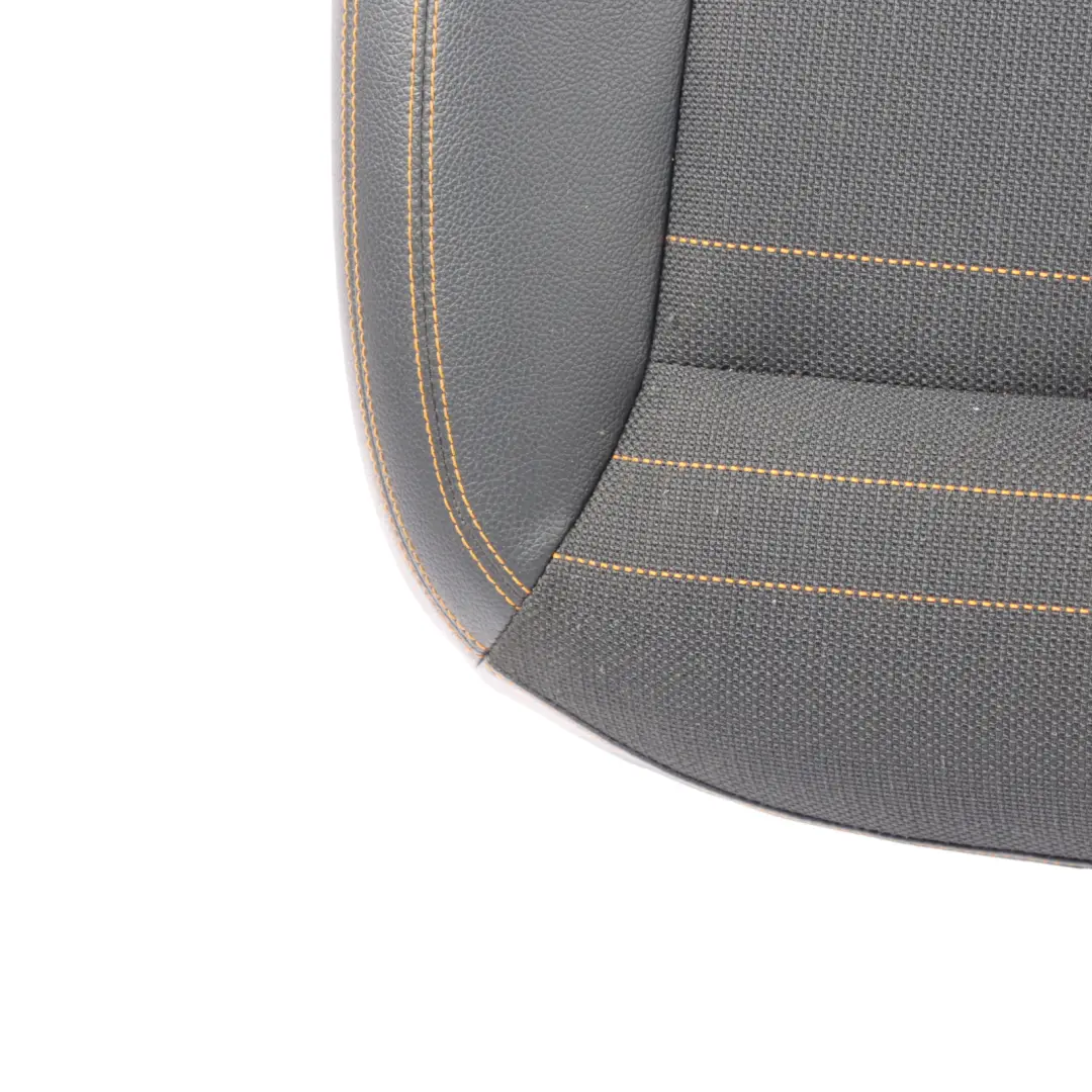 Bench Mercedes C117 W176 Couch Covering Black Leather Fabric to Rear Seat with Part number A1769201000 Rear Seat Bench Mercedes C117 W176 Couch Covering Black Leather Fabric - SKU A1769201000 - Part number A1769201000