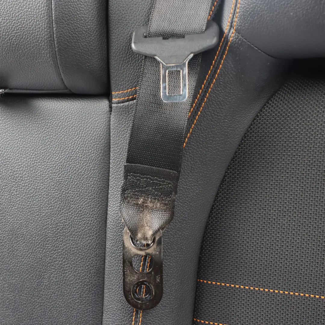 Backrest Rear Left N/S Leather Cloth Fabric Black to Mercedes W176 Seat with Part number A1769204501 Mercedes W176 Seat Backrest Rear Left N/S Leather Cloth Fabric Black - SKU A1769204501-1 - Part number A1769204501