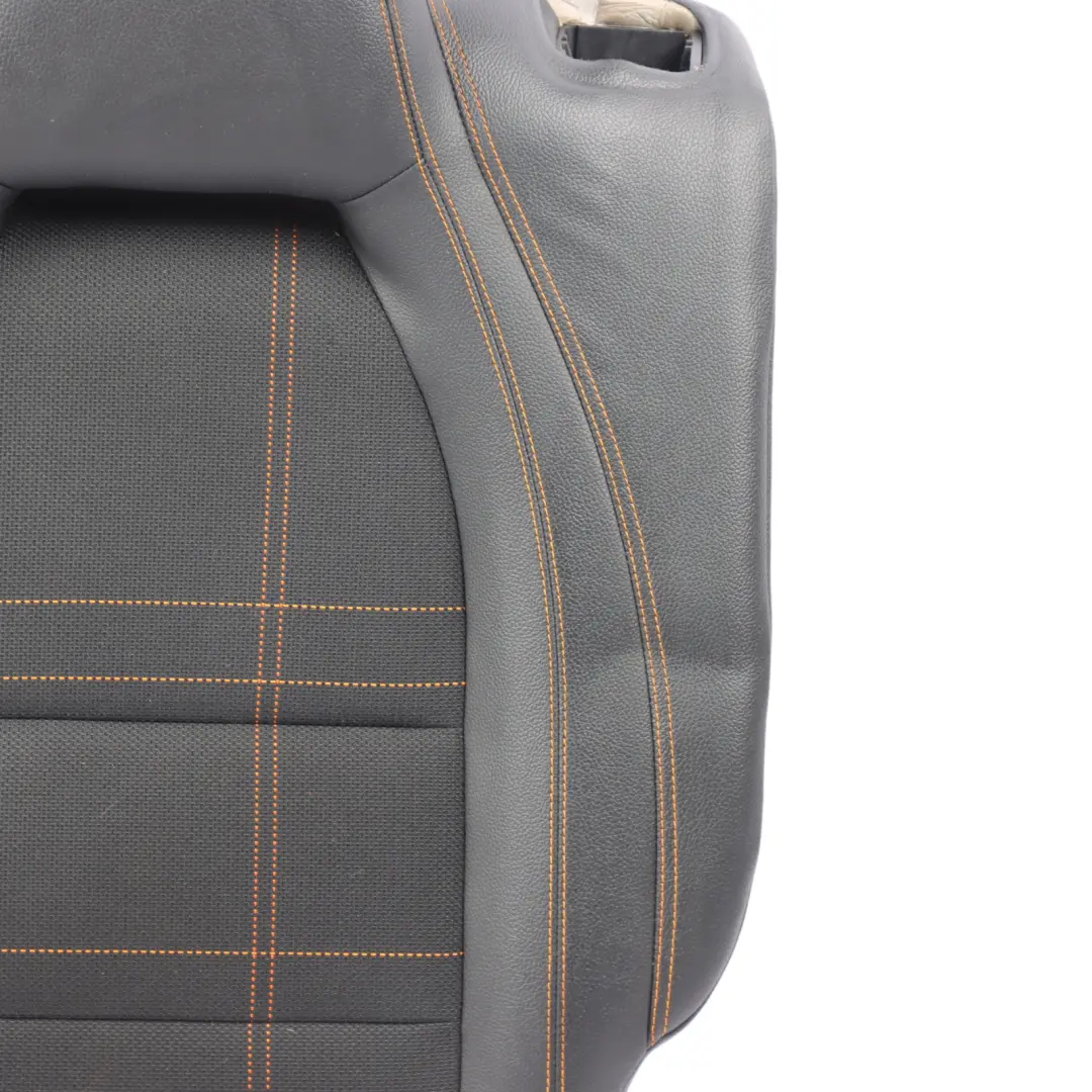 Backrest Rear Left N/S Leather Cloth Fabric Black to Mercedes W176 Seat with Part number A1769204501 Mercedes W176 Seat Backrest Rear Left N/S Leather Cloth Fabric Black - SKU A1769204501-1 - Part number A1769204501