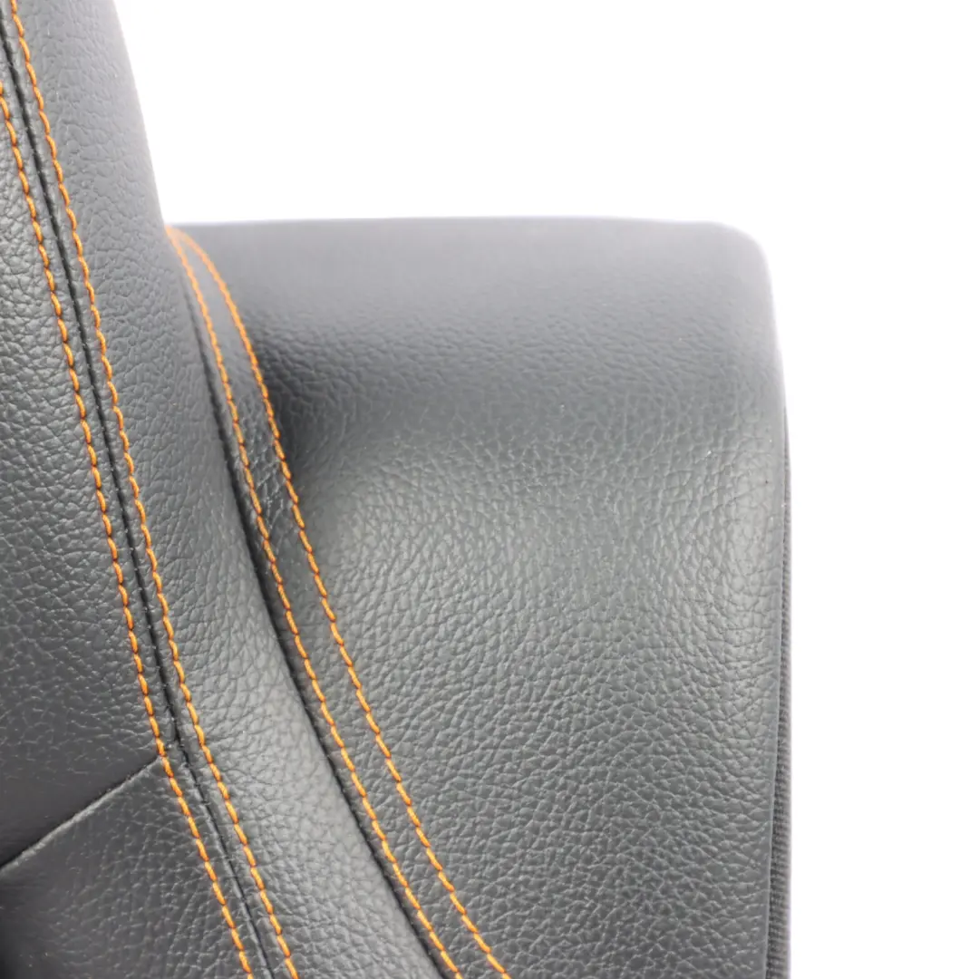 Backrest Rear Right O/S Leather Cloth Fabric Black to Mercedes W176 Seat with Part number A1769208600 Mercedes W176 Seat Backrest Rear Right O/S Leather Cloth Fabric Black - SKU A1769208600-2 - Part number A1769208600