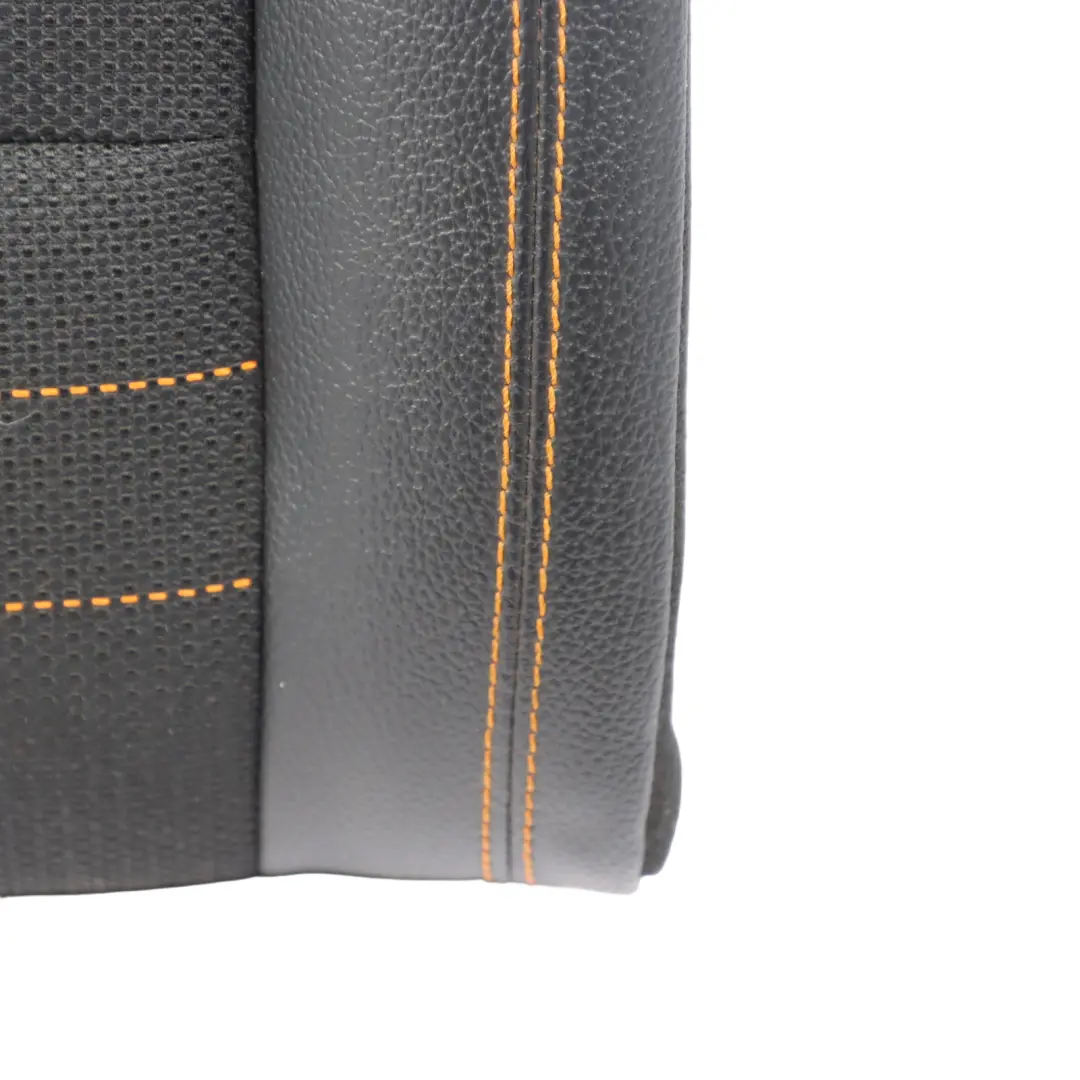 Backrest Rear Right O/S Leather Cloth Fabric Black to Mercedes W176 Seat with Part number A1769208600 Mercedes W176 Seat Backrest Rear Right O/S Leather Cloth Fabric Black - SKU A1769208600-2 - Part number A1769208600