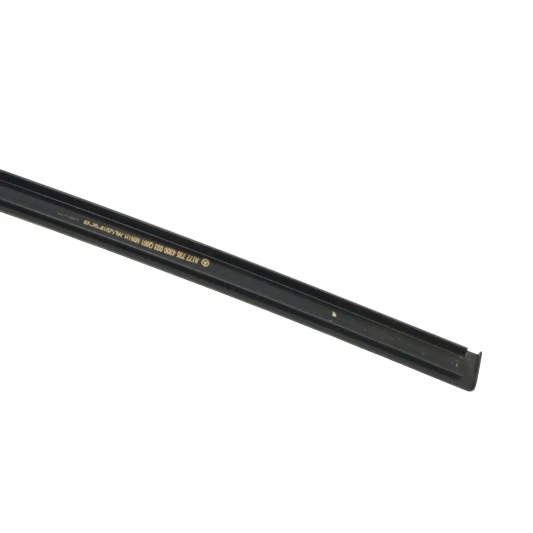 Mercedes W177 Window Trim Frame Cover Door Rear Left N/S Black - SKU A1777352501 - Part number A1777352501