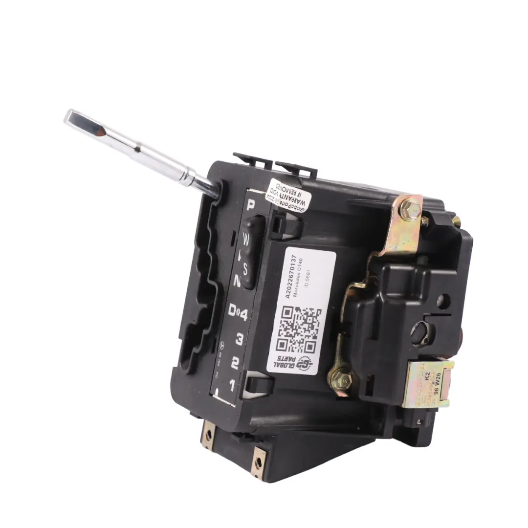 Selector Gearshift Lever Mechanism to Mercedes W140 Automatic Gear with Part number A2022670137 Mercedes W140 Automatic Gear Selector Gearshift Lever Mechanism - SKU A2022670137 - Part number A2022670137