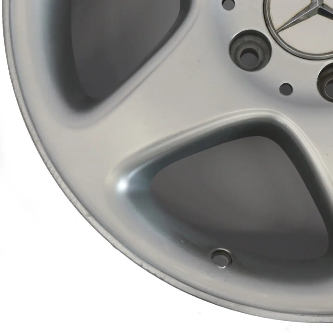 Alloy Wheel Rim 5 Hole 16" ET:37 7J to Mercedes W203 Silver with Part number A2034010702 Mercedes W203 Silver Alloy Wheel Rim 5 Hole 16" ET:37 7J - SKU A2034010702-2 - Part number A2034010702