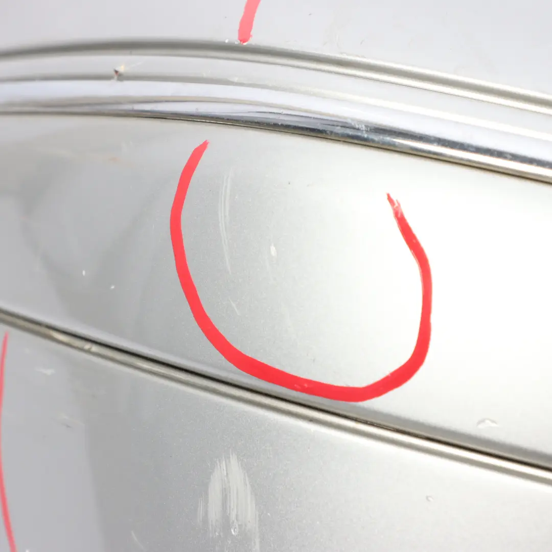 Front Bumper Trim Panel Brilliant Silver Metallic - 744 to Mercedes W203 with Part number A2038853025 Mercedes W203 Front Bumper Trim Panel Brilliant Silver Metallic - 744 - SKU A2038853025-BS1 - Part number A2038853025