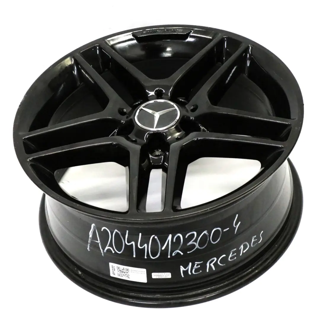 Mercedes W204 AMG Wheel Rim Alloy 5 Double Spoke 17" 7,5J ET:47 - SKU A2044012300-4 - Part number A2044012300