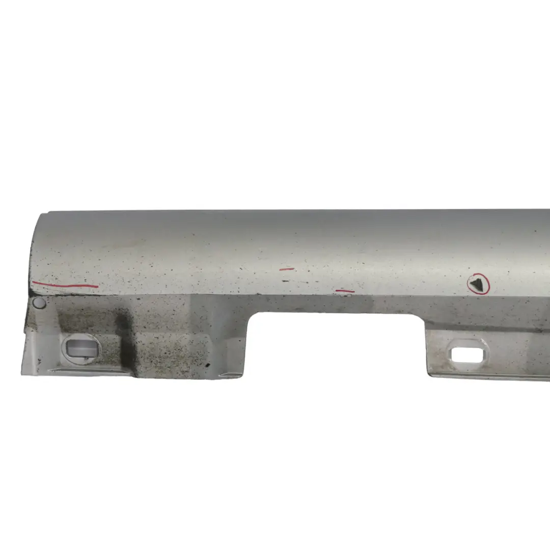 Mercedes C204 AMG Side Skirt Styling Door Sill Cover Left N/S Iridium Silver 775 - SKU A2046982554-IRS - Part number A2046982554