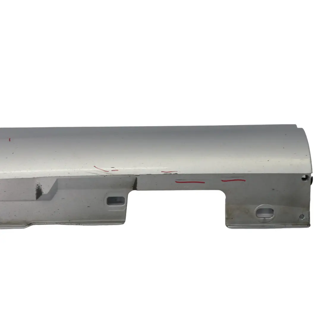 Mercedes C204 AMG Side Skirt Styling Door Sill Cover Left N/S Iridium Silver 775 - SKU A2046982554-IRS - Part number A2046982554