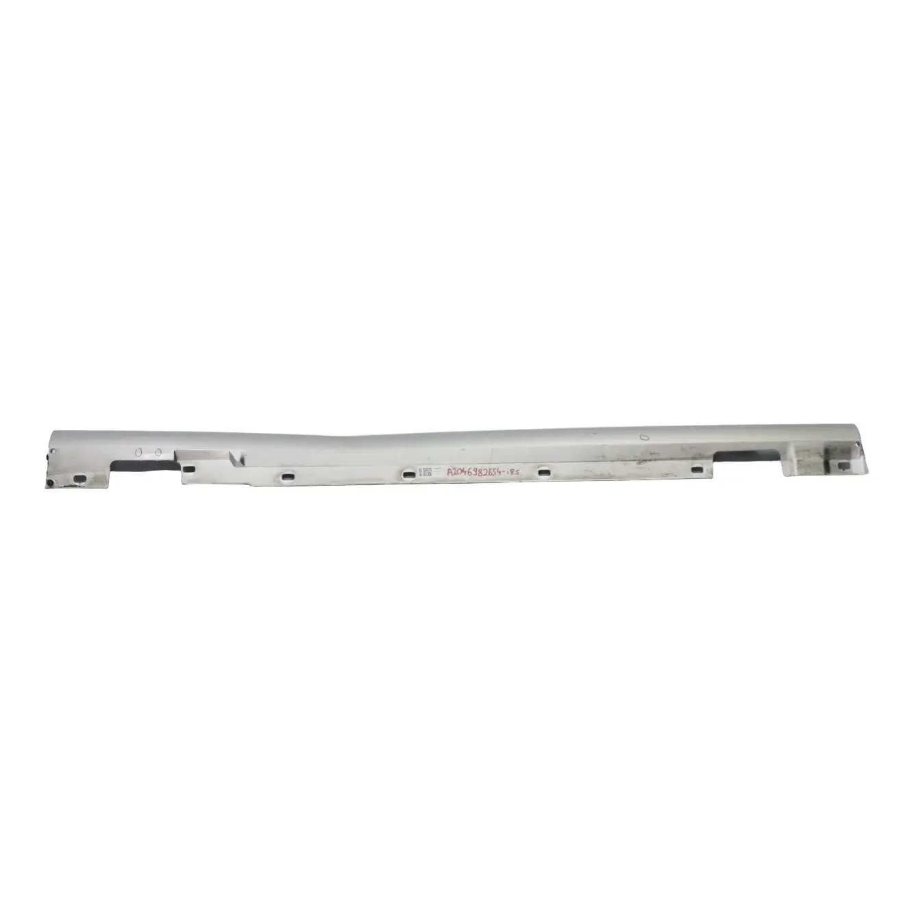 Mercedes C204 AMG Gonna laterale copri soglia porta destra Iridium Silver - 775