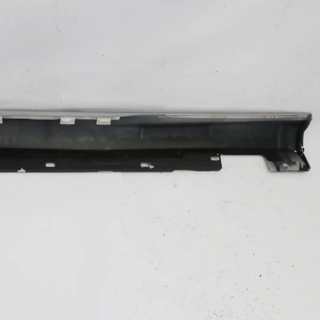 Mercedes C204 AMG Side Skirt Door Sill Cover Right O/S Iridium Silver - 775 - SKU A2046982654-IRS - Part number A2046982654