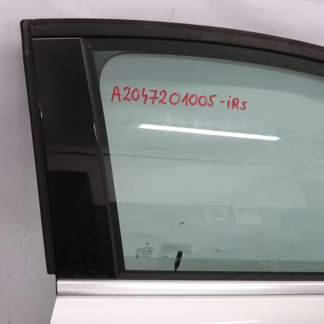  Front Door Mercedes C204 W204 Coupe Right O/S Iridium Silver Metallic - 775 - SKU A2047201005-IRS - Part number A2047201005