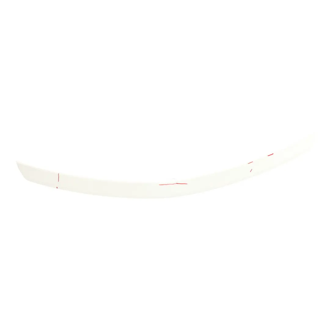 Mercedes W204 Rear Boot Lid Tailgate Moulding Trim Strip Black AMG Style - SKU A2047900388-POL - Part number A2047900388