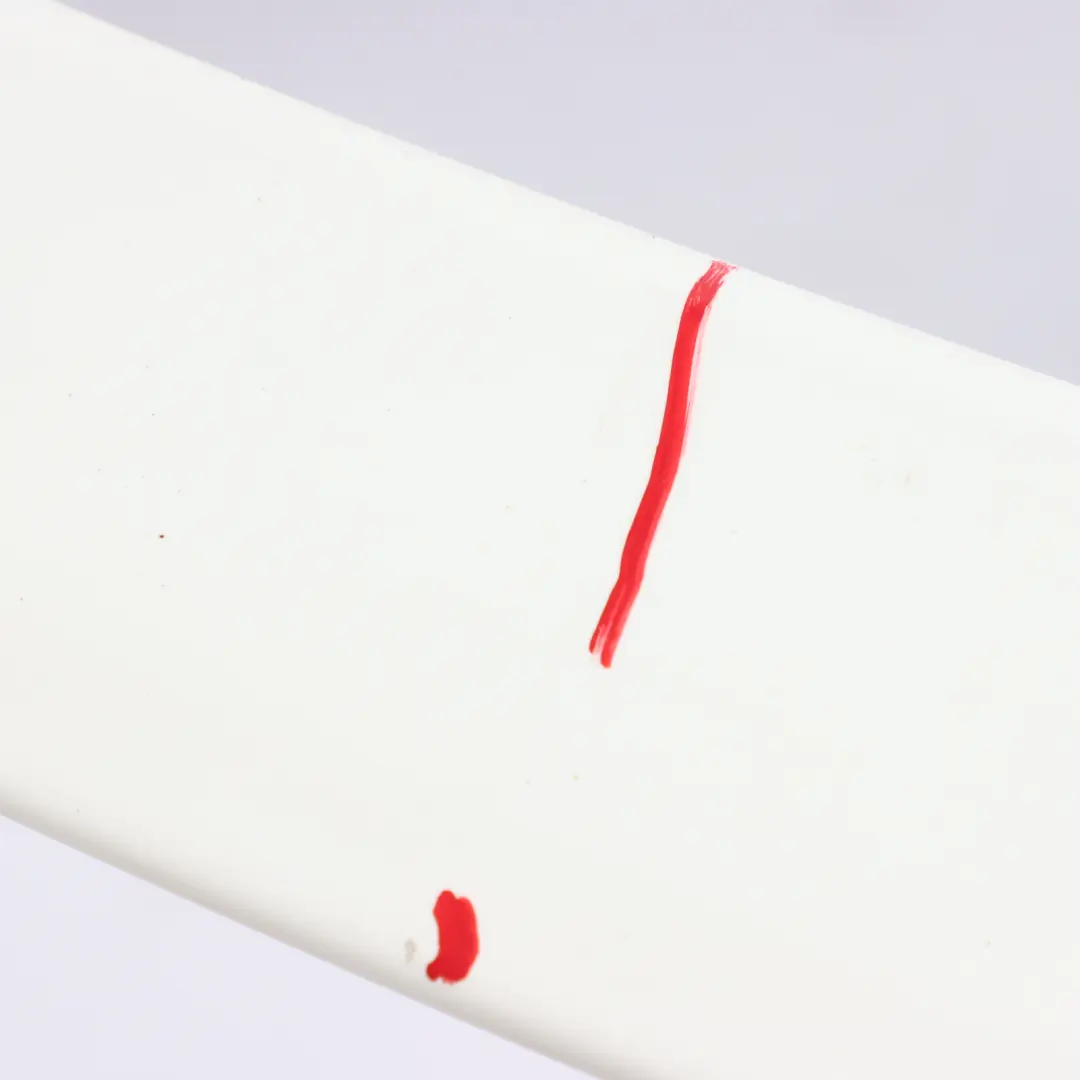 Mercedes W204 Rear Boot Lid Tailgate Moulding Trim Strip AMG Polar White - 149 - SKU A2047900388-POL - Part number A2047900388