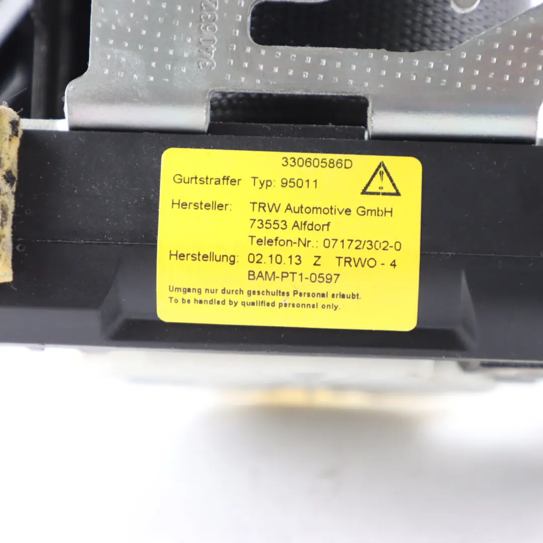 Mercedes W204 Sicherheitsgurt hinten links Sicherheitsgurt Schwarz - SKU A2048605586 - Teilenummer A2048605586