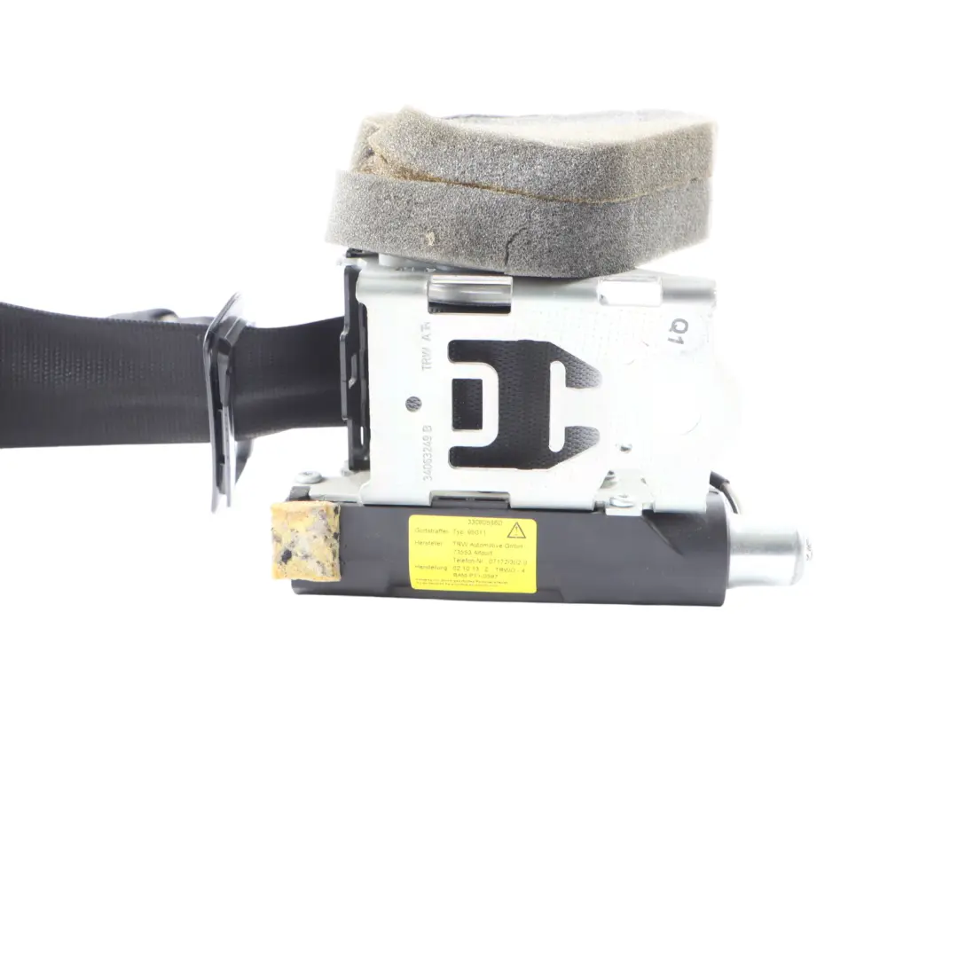 Mercedes W204 Seat Belt Rear Left N/S Safety Seatbelt Black - SKU A2048605586 - Part number A2048605586