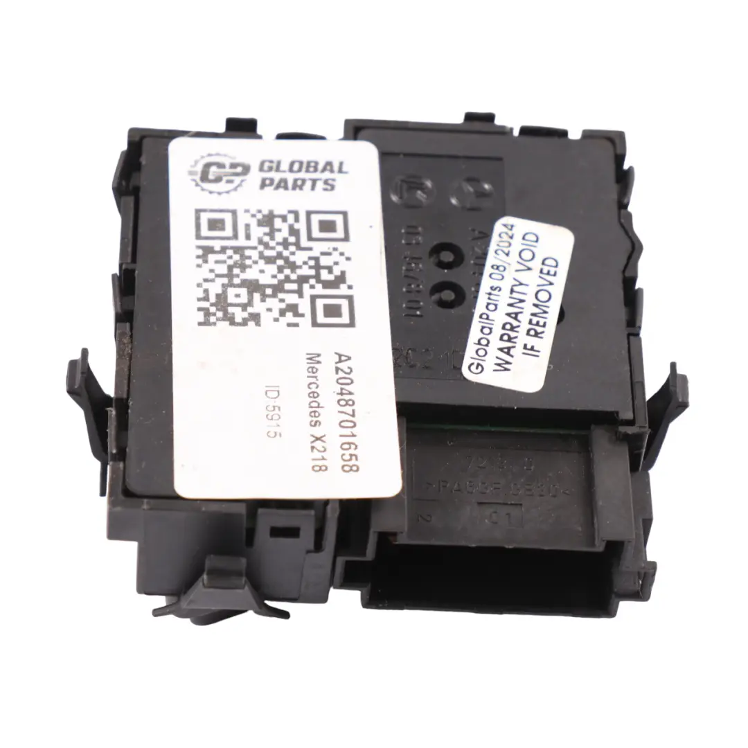 Mercedes X218 CLS350 Switch Seat Adjustment Front Right O/S Doors - SKU A2048701658 - Part number A2048701658