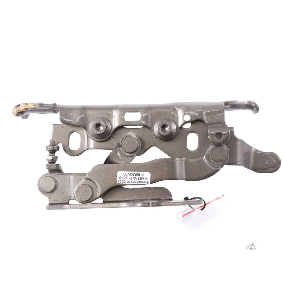 Mercedes W204 Scharnier Rechts Motorhaube Vorne Indium Grau Metallic - 963 - SKU A2048800828-ING - Teilenummer A2048800828