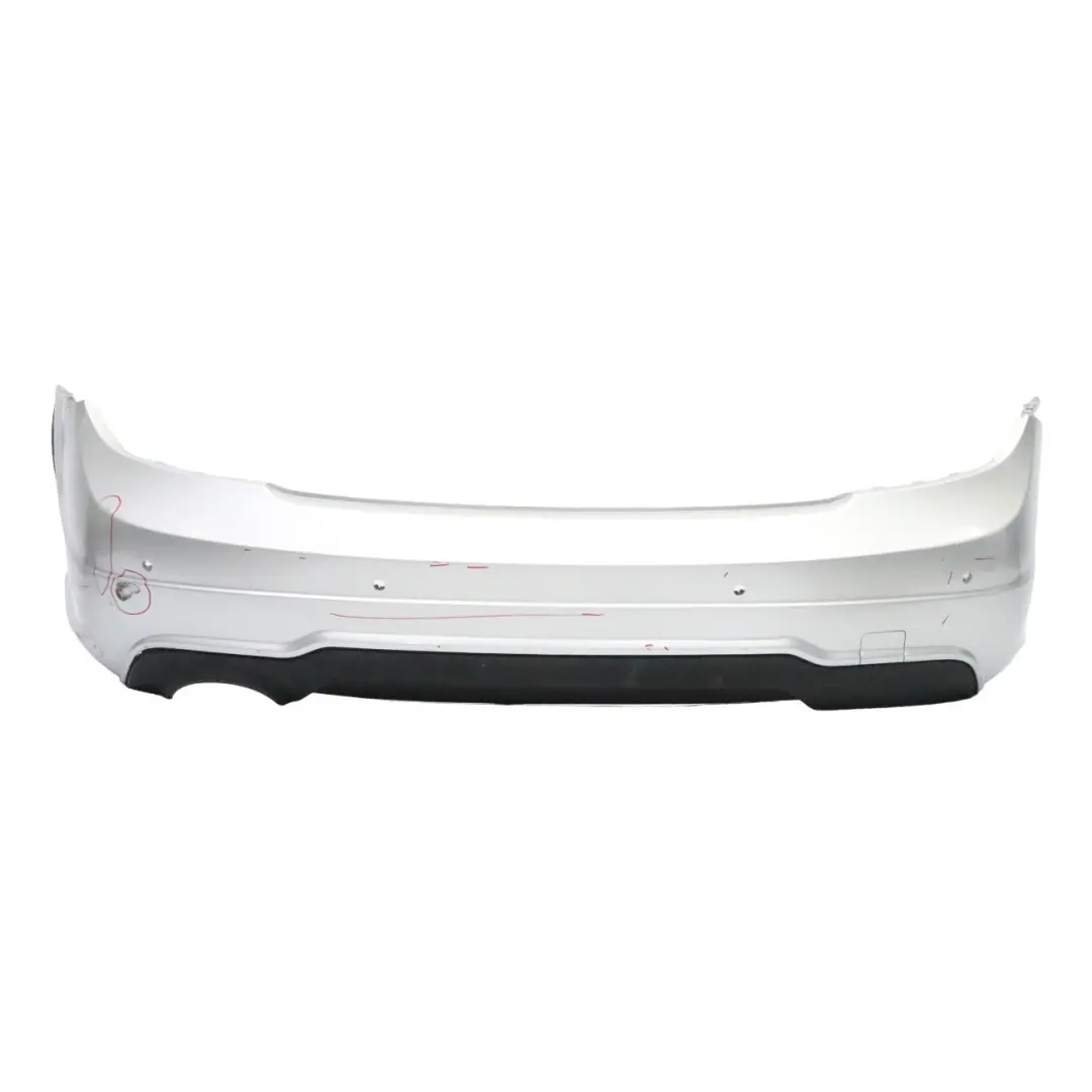 Bumper Trim Panel Cover Iridium Silver Metallic - 775 to Mercedes W204 AMG Rear with Part number A2048809347 Mercedes W204 AMG Rear Bumper Trim Panel Cover Iridium Silver Metallic - 775 - SKU A2048809347-IRS2 - Part number A2048809347