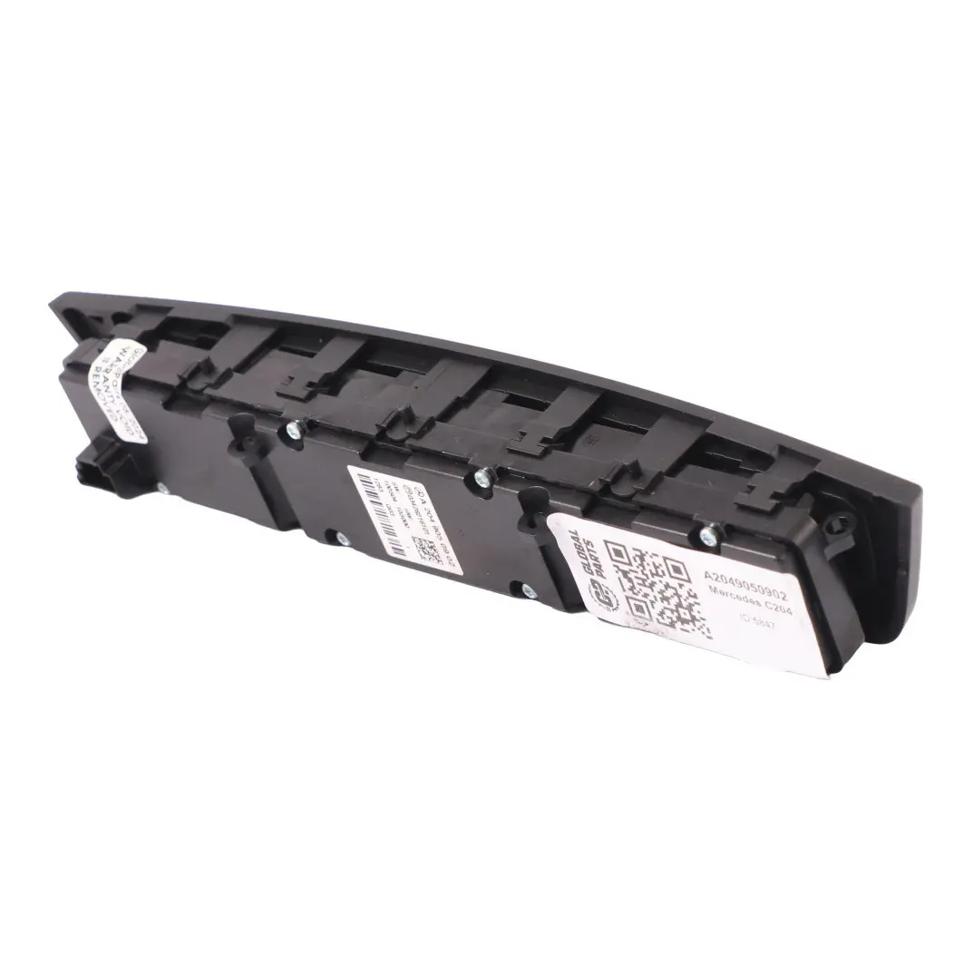 Mercedes W204 Panneau Commandes Console Centrale Sport ECO PDC - SKU A2049050902 - Numéro de pièce A2049050902