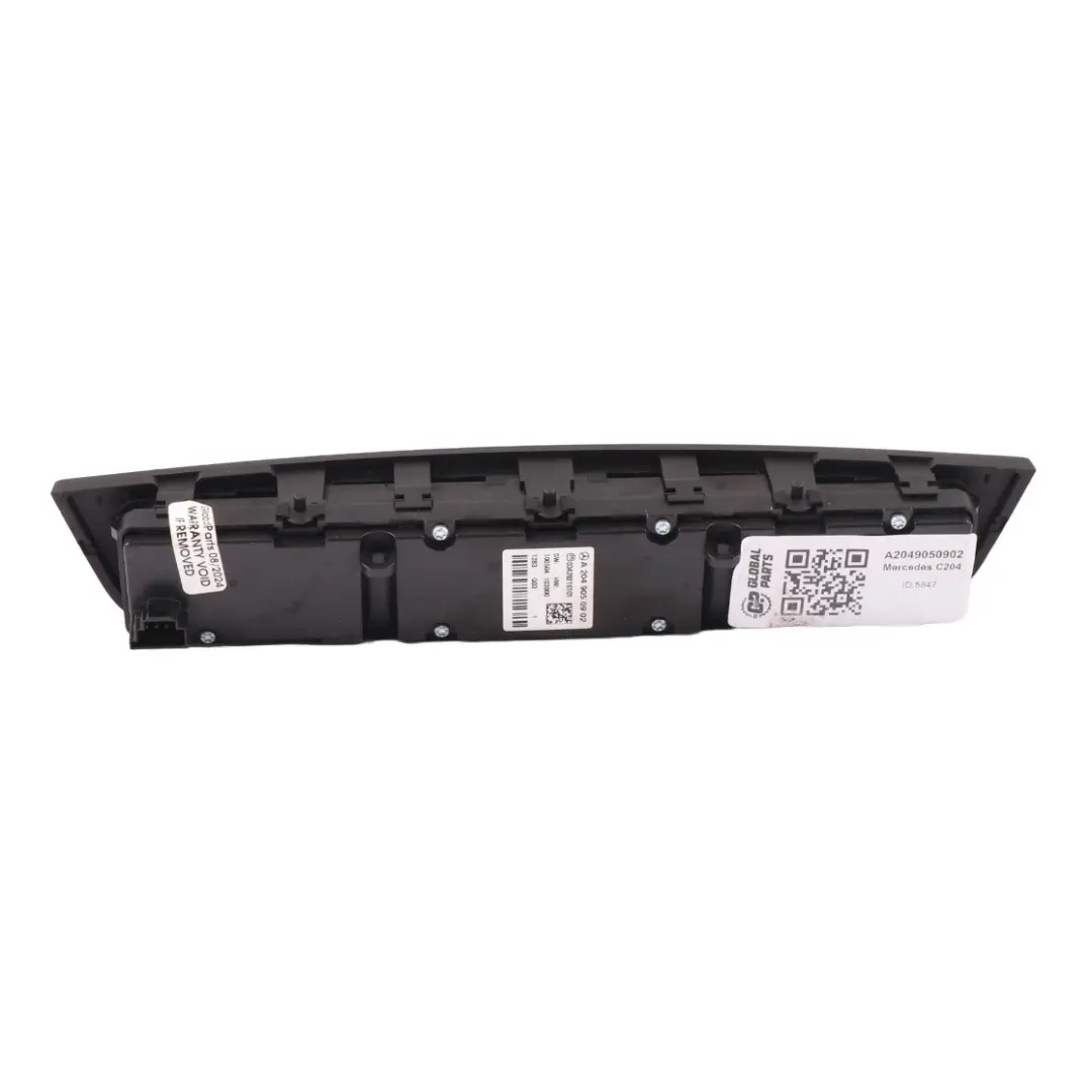 Mercedes W204 Switch Panel Centre Console Sport ECO PDC Heated Seat - SKU A2049050902 - Part number A2049050902