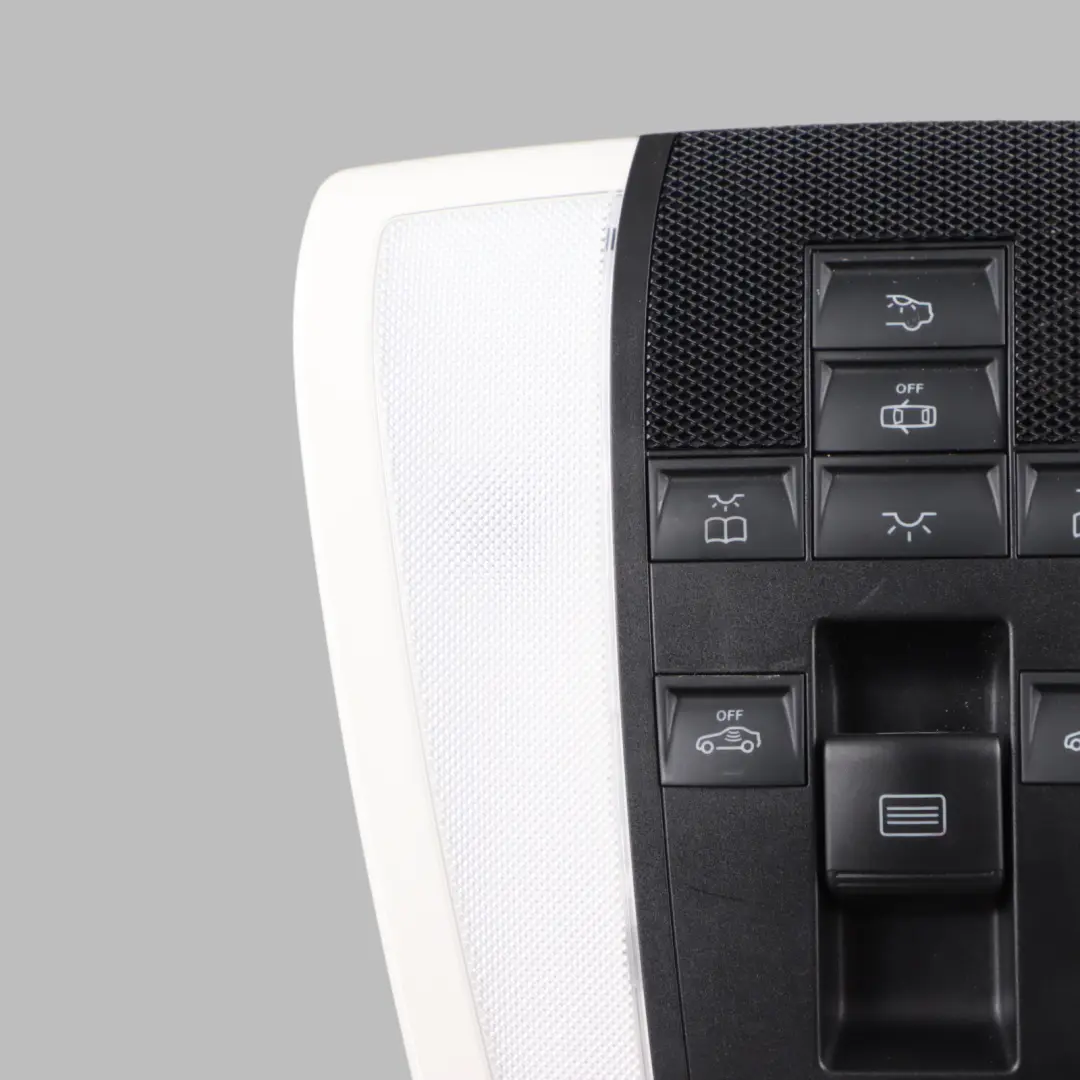 Headliner Sun Roof Reading Lamp Light Panel Switch to Mercedes W204 with Part number A2049063002 Mercedes W204 Headliner Sun Roof Reading Lamp Light Panel Switch - SKU A2049063002-2 - Part number A2049063002
