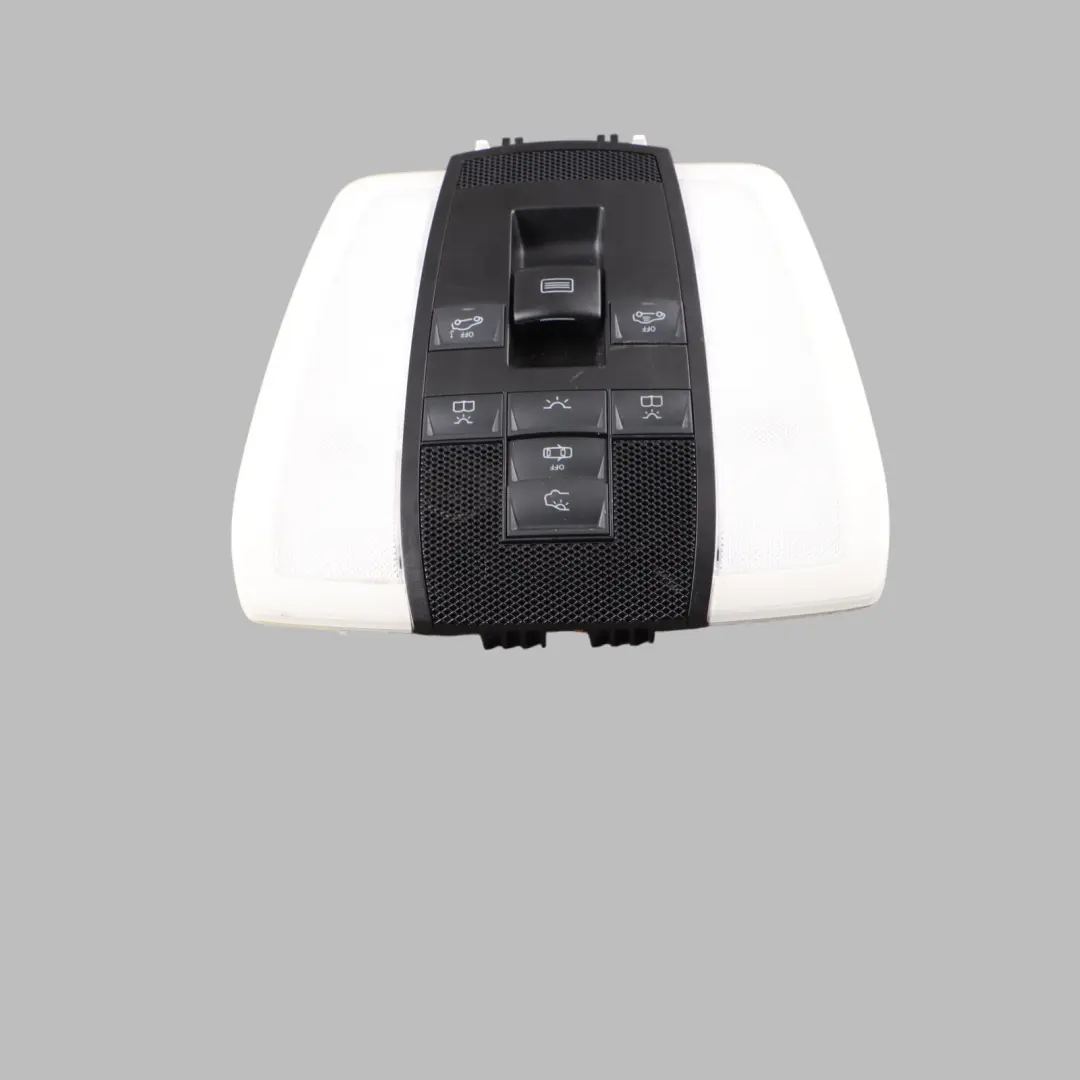 Headliner Sun Roof Reading Lamp Light Panel Switch to Mercedes W204 with Part number A2049063002 Mercedes W204 Headliner Sun Roof Reading Lamp Light Panel Switch - SKU A2049063002-2 - Part number A2049063002