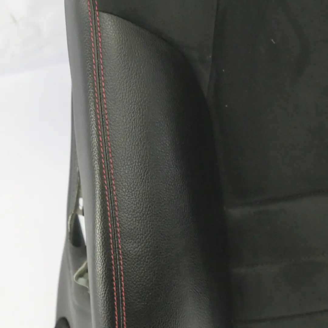 Delantero Derecho Respaldo asiento cuero Alcantara Rojo Costura para Mercedes W204 con número de pieza A2049100006 Mercedes W204 Delantero Derecho Respaldo asiento cuero Alcantara Rojo Costura - SKU A2049100006-1 - Número de pieza A2049100006