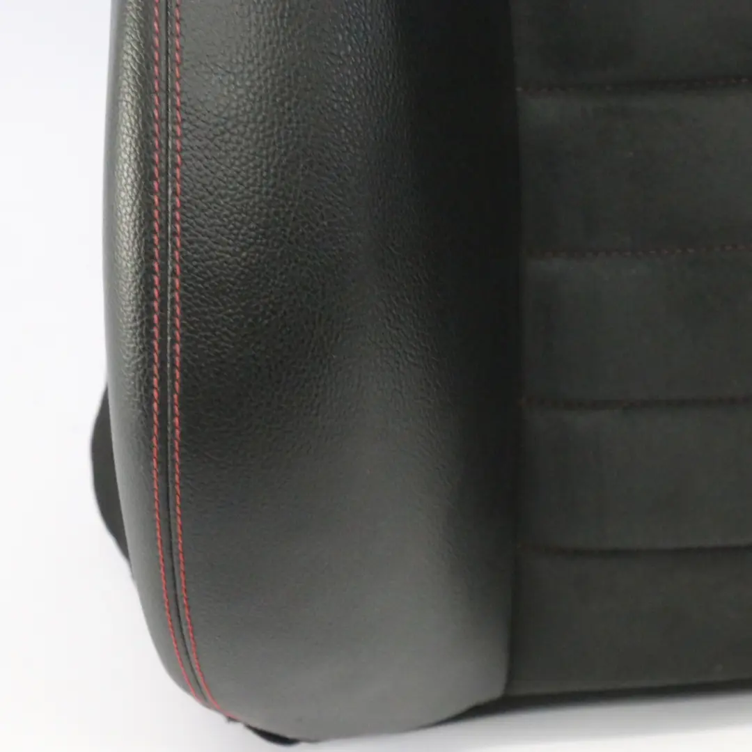 Mercedes W204 Front Right O/S Seat Backrest Leather Alcantara Red Stitching - SKU A2049100006-1 - Part number A2049100006