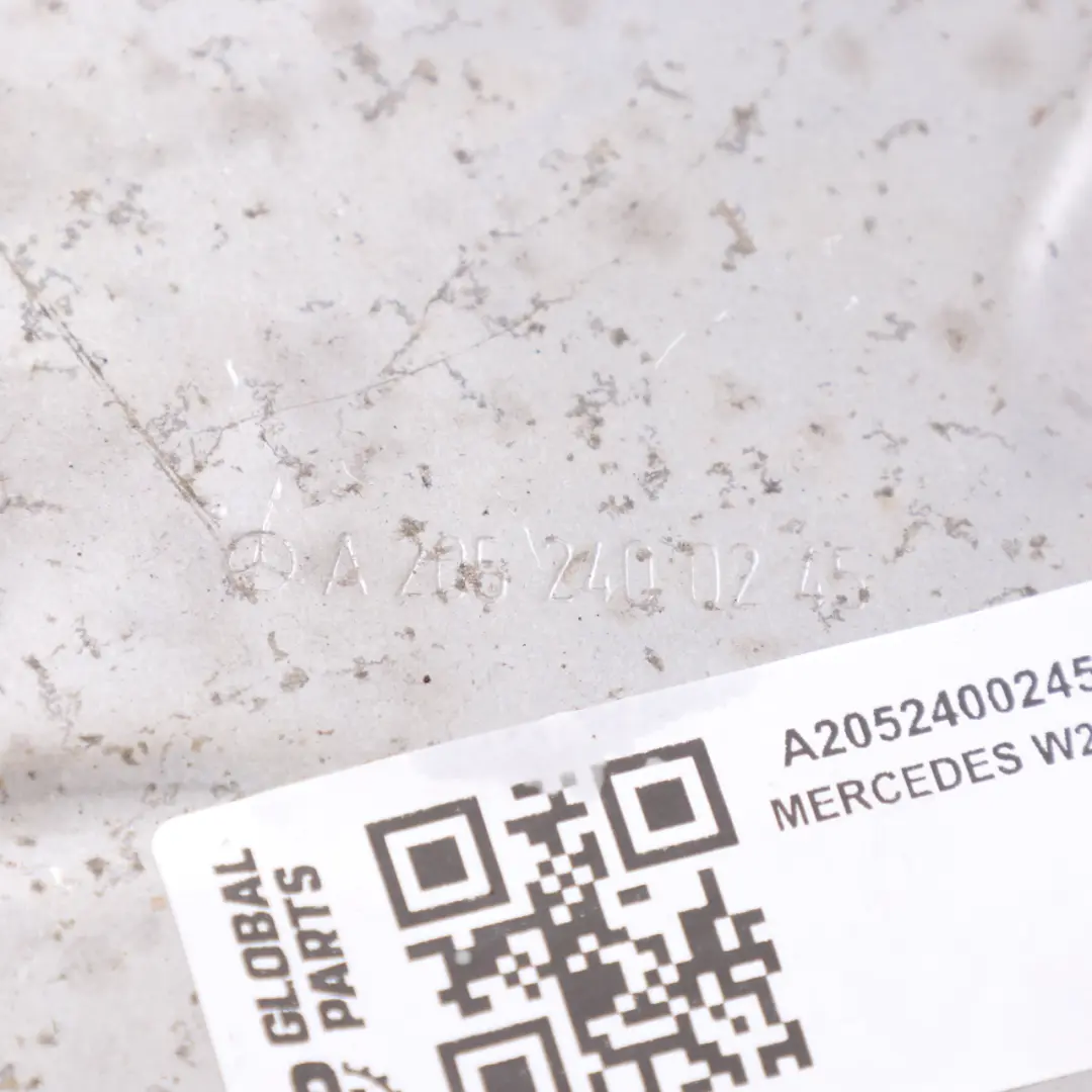 Soporte de Suspensión Escudo Placa Cubierta para Mercedes W205 Motor con número de pieza A2052400245 Mercedes W205 Motor Soporte de Suspensión Escudo Placa Cubierta - SKU A2052400245 - Número de pieza A2052400245