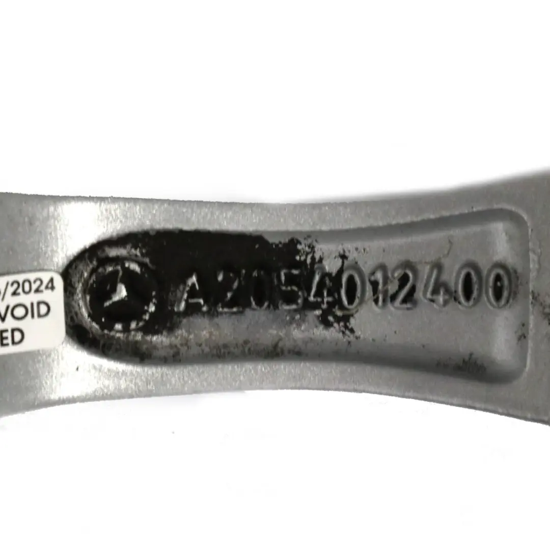 Mercedes W205 Silver Alloy Wheel Rim 16'' 6,5J ET:38 10 Spoke - SKU A2054012400-3 - Part number A2054012400
