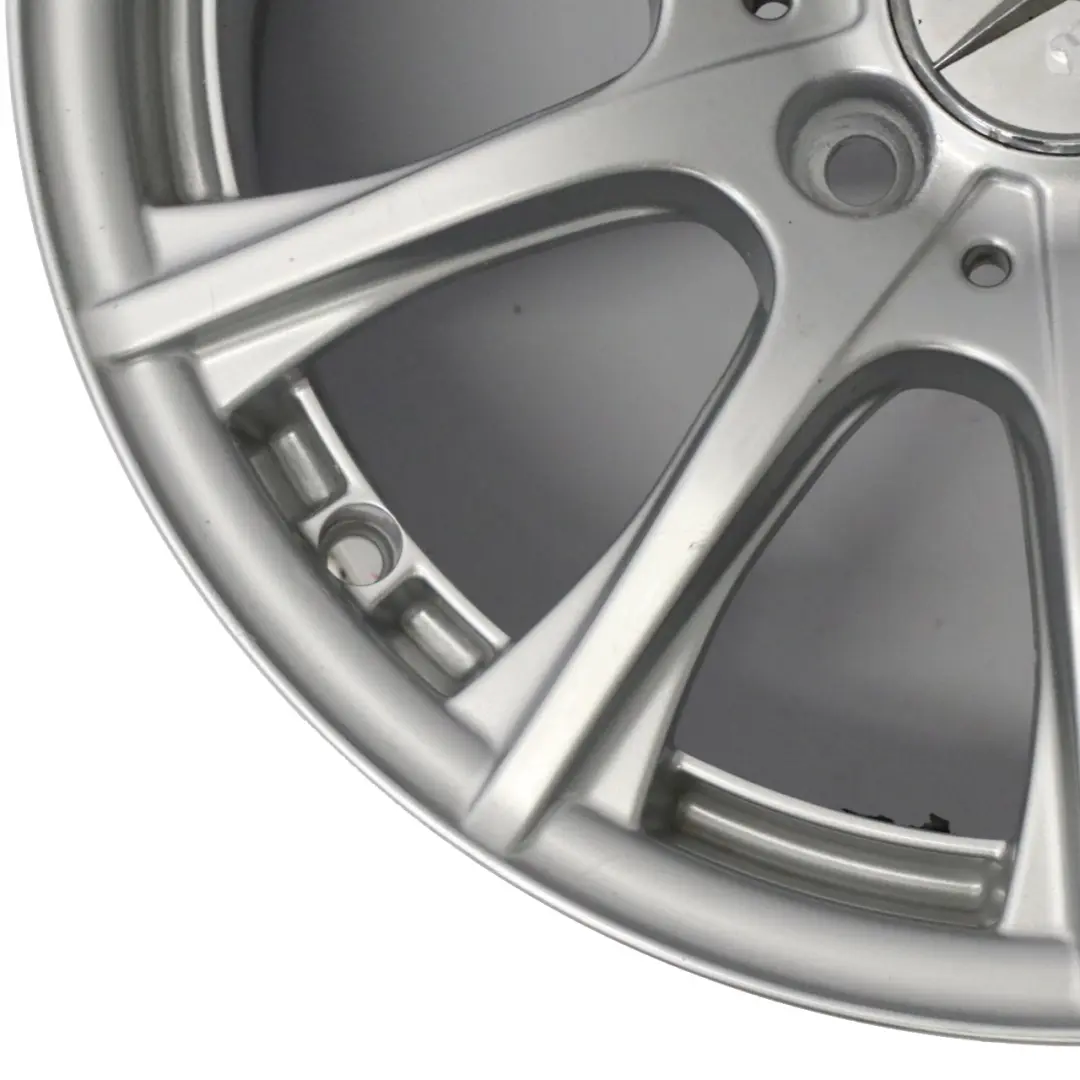 Alloy Wheel Rim 16'' 6,5J ET:38 10 Spoke to Mercedes W205 Silver with Part number A2054012400 Mercedes W205 Silver Alloy Wheel Rim 16'' 6,5J ET:38 10 Spoke - SKU A2054012400-4 - Part number A2054012400