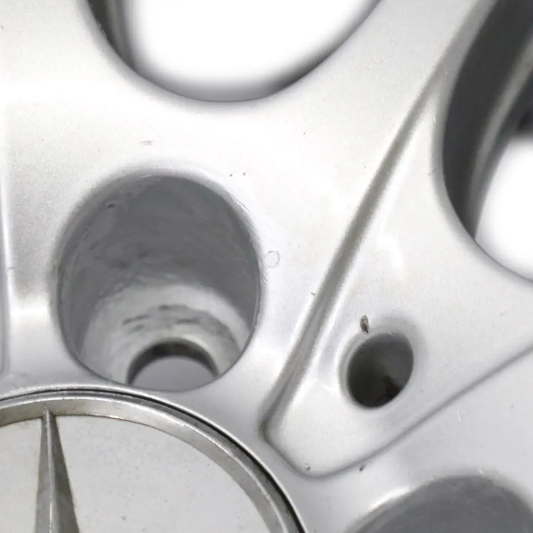 Mercedes W205 Silver Alloy Wheel Rim 16'' 6,5J ET:38 10 Spoke - SKU A2054012400-4 - Part number A2054012400