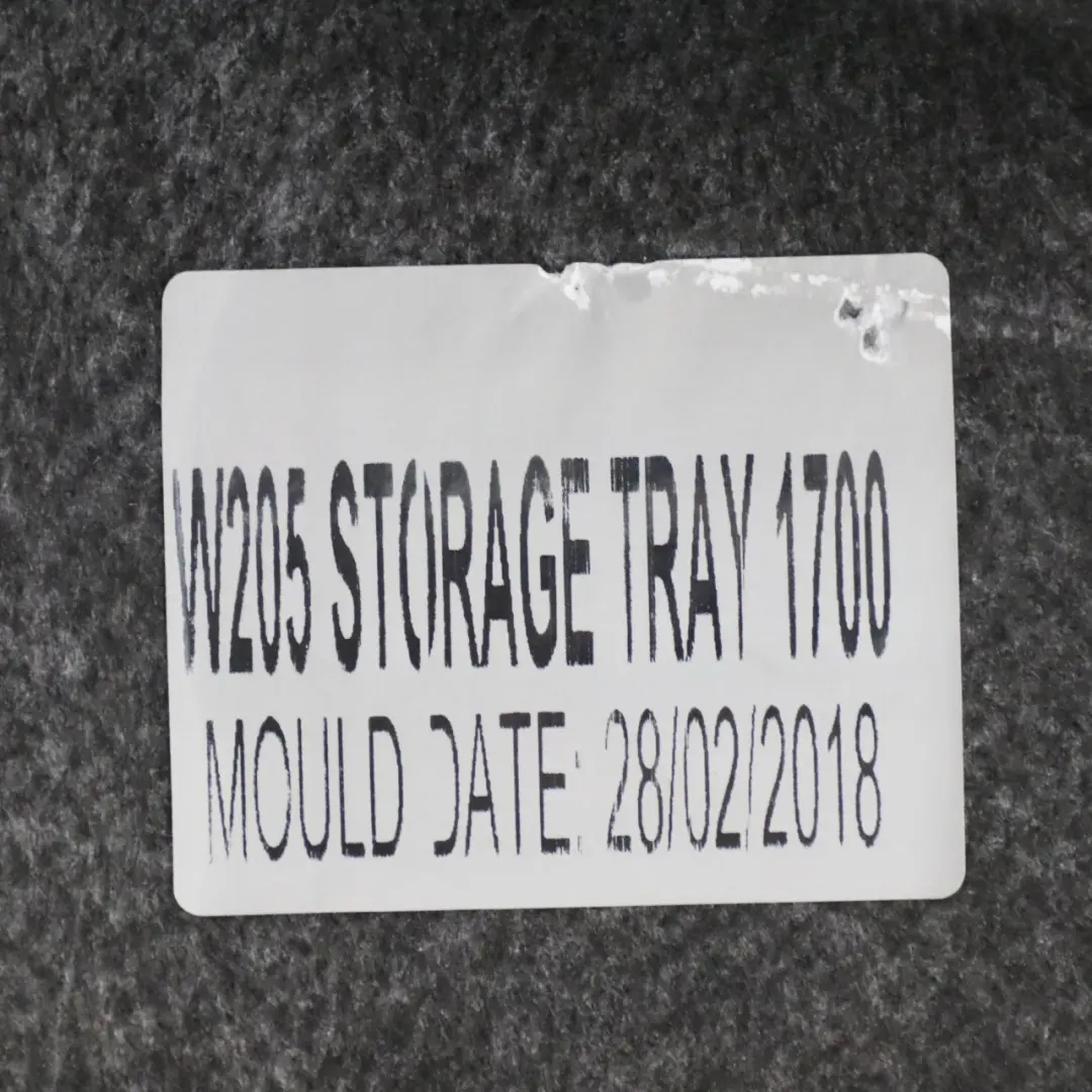 Boot Trunk Floor Saloon Liner Trim Carpet Well Cover to Mercedes W205 with Part number A2056941700 Mercedes W205 Boot Trunk Floor Saloon Liner Trim Carpet Well Cover - SKU A2056941700 - Part number A2056941700