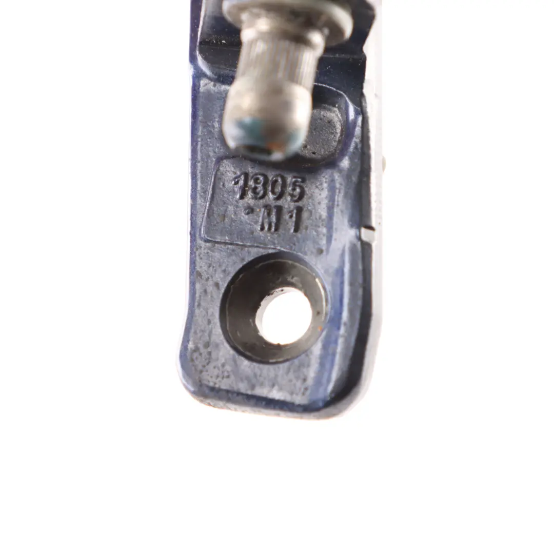 Front Door Upper Left N/S Hinge Brilliant Blue 896 to Mercedes X253 with Part number A2057200537 Mercedes X253 Front Door Upper Left N/S Hinge Brilliant Blue 896 - SKU A2057200537-BRB - Part number A2057200537