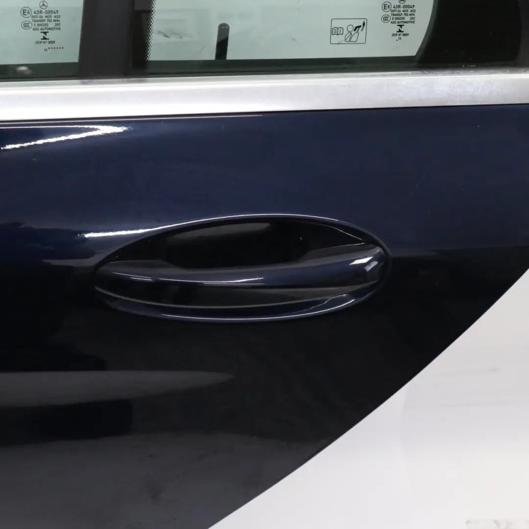 Mercedes W205 Porte Arrière Gauche Bleu Cavansite Métallisé - 890 - SKU A2057300105-CVB1 - Numéro de pièce A2057300105
