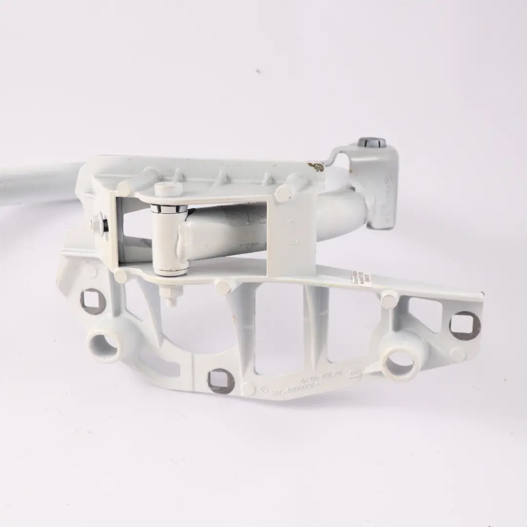Trunk Hinge Rear Left N/S Polar White - 149 to Mercedes W205 Tailgate with Part number A2057500328 Mercedes W205 Tailgate Trunk Hinge Rear Left N/S Polar White - 149 - SKU A2057500328-POL - Part number A2057500328