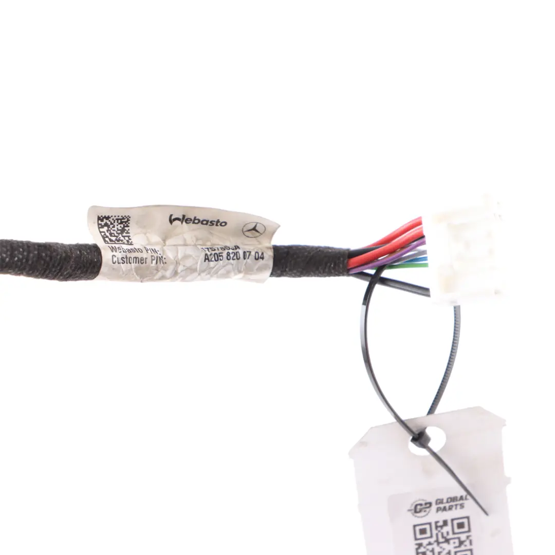 Cableado Techo Solar Mercedes W205 X253 Panorámico Cable Harness para con número de pieza A2058200704 Cableado Techo Solar Mercedes W205 X253 Panorámico Cable Harness - SKU A2058200704 - Número de pieza A2058200704