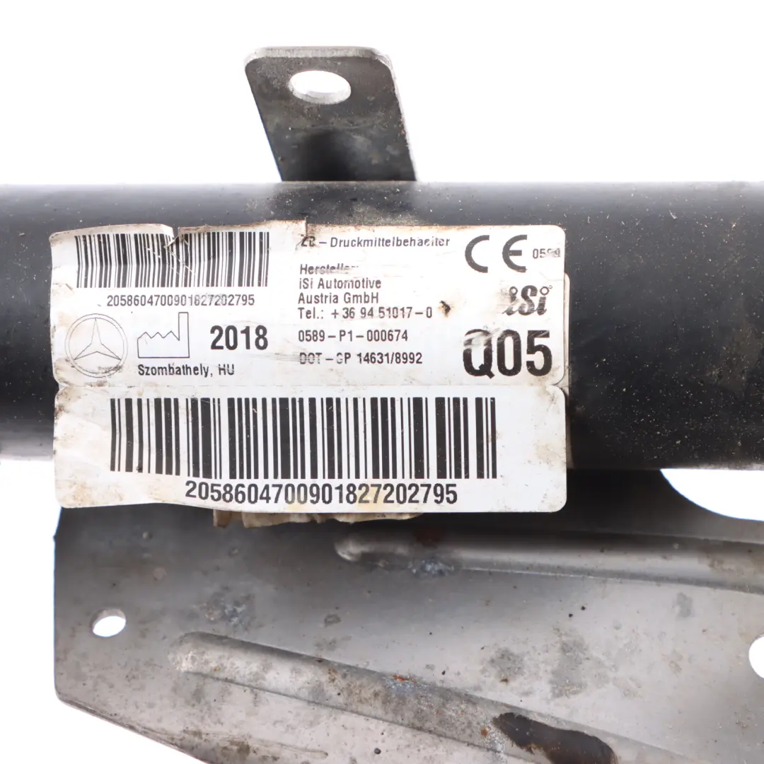Mercedes W205 Générateur Gaz Protection Accident Rideau de Pression - SKU A2058604700-1 - Numéro de pièce A2058604700