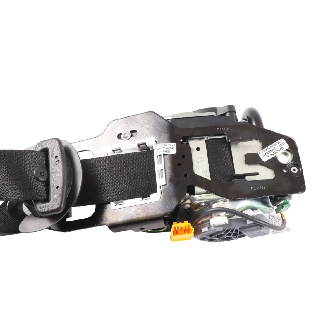 Mercedes W205 Seatbelt Front Right O/S Seat Safety Upper Belt - SKU A2058606400 - Part number A2058606400