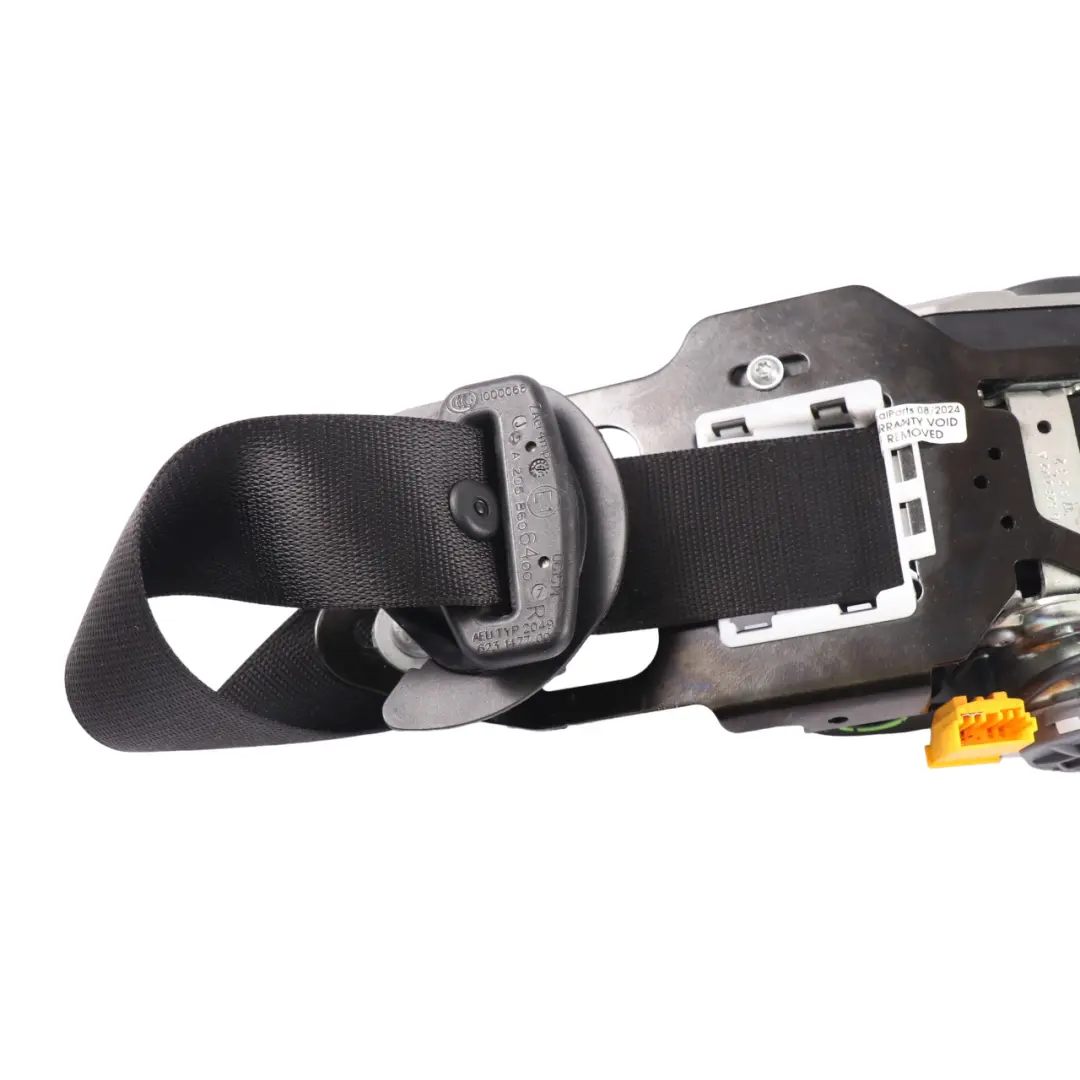 Mercedes W205 Seatbelt Front Right O/S Seat Safety Upper Belt - SKU A2058606400 - Part number A2058606400