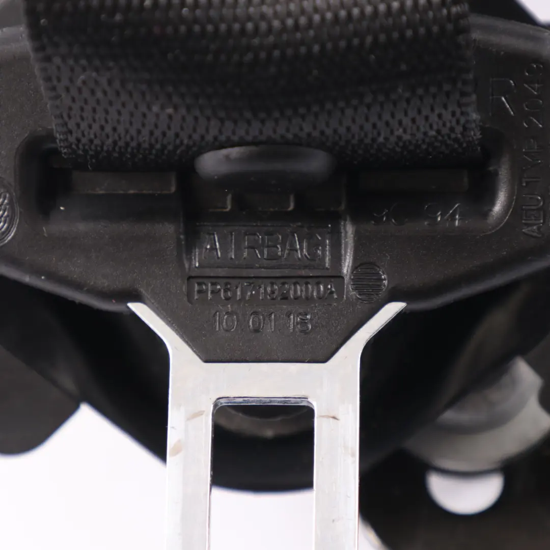 Mercedes W205 Seatbelt Front Right O/S Seat Safety Upper Belt - SKU A2058606400 - Part number A2058606400