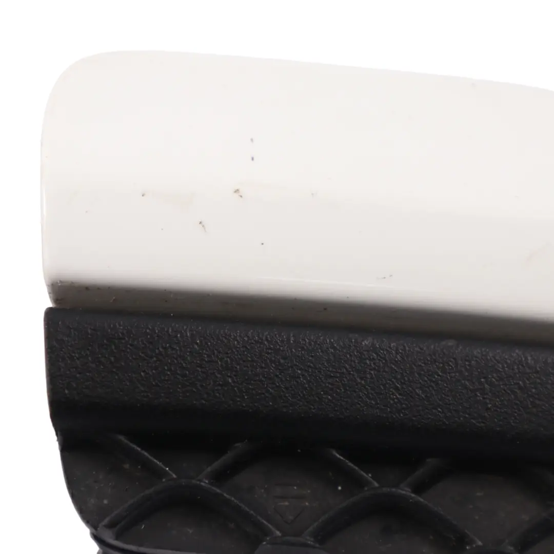 Mercedes W205 Rear Bumper Towing Eye Cover AMG Polar White - 149 - SKU A2058850256-POL - Part number A2058850256