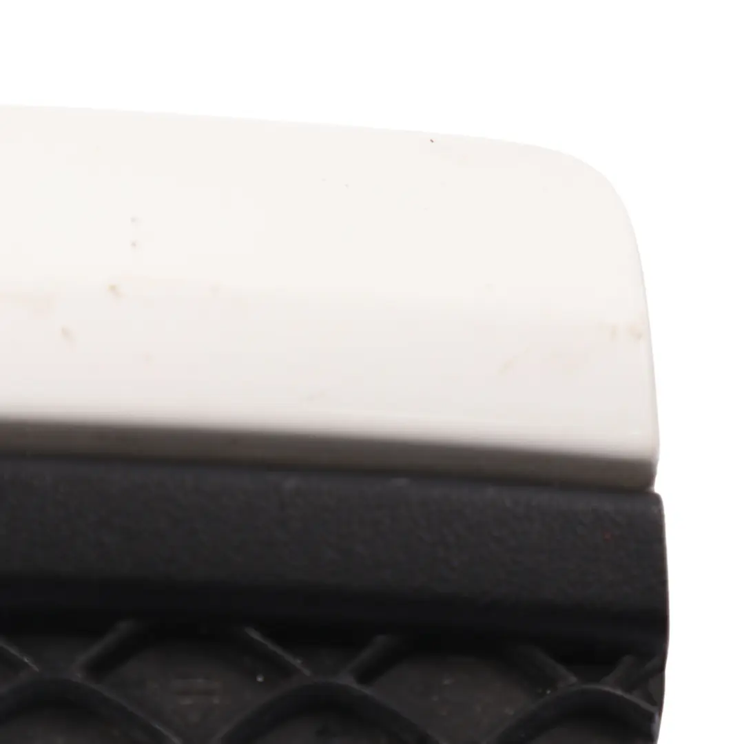 Mercedes W205 Rear Bumper Towing Eye Cover AMG Polar White - 149 - SKU A2058850256-POL - Part number A2058850256