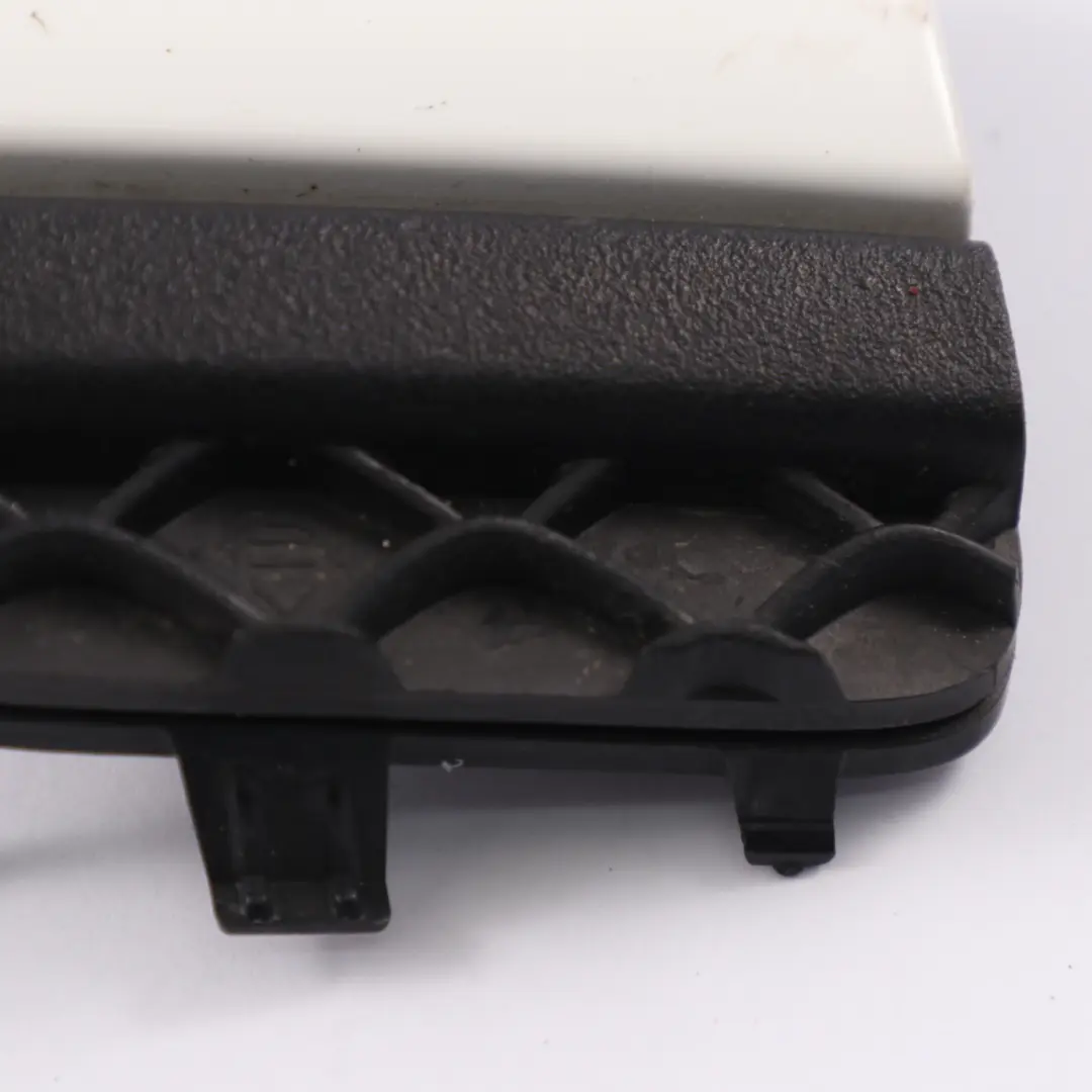 Mercedes W205 Rear Bumper Towing Eye Cover AMG Polar White - 149 - SKU A2058850256-POL - Part number A2058850256