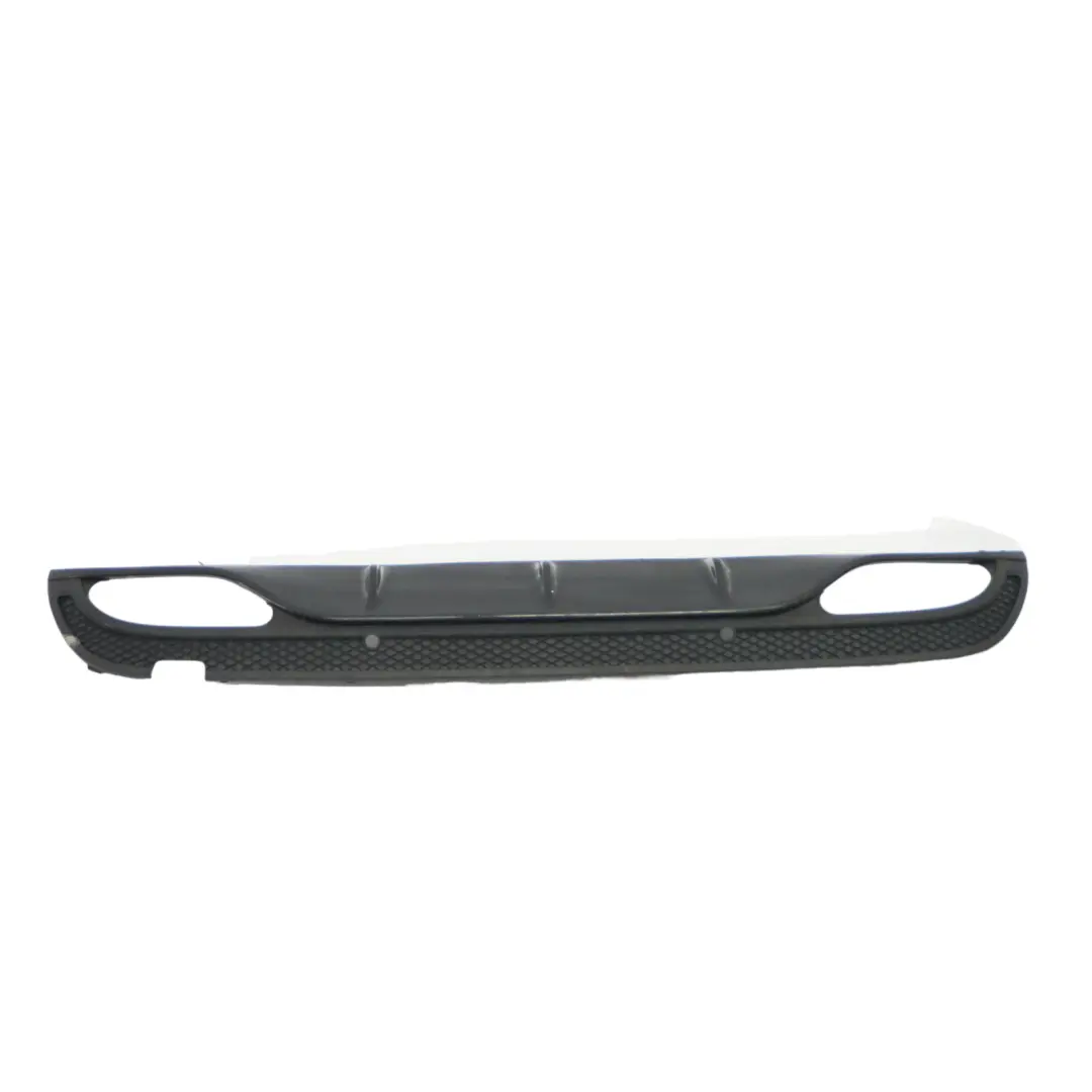 Mercedes W205 AMG pare-chocs arrière diffuseur inférieur panneau Obsidian Black - SKU A2058857338-OB - Numéro de pièce A2058857338